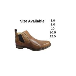 Chelsea Dress Boots 100% upper Leather 