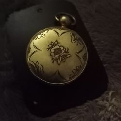 Gold Civil War Mourning Locket 