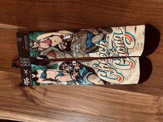 ODD SOX CHEECH & CHONG PARADISE SEXY BIKINI BABES GIRLS BEACH SOCKS SZ MENS 6-13