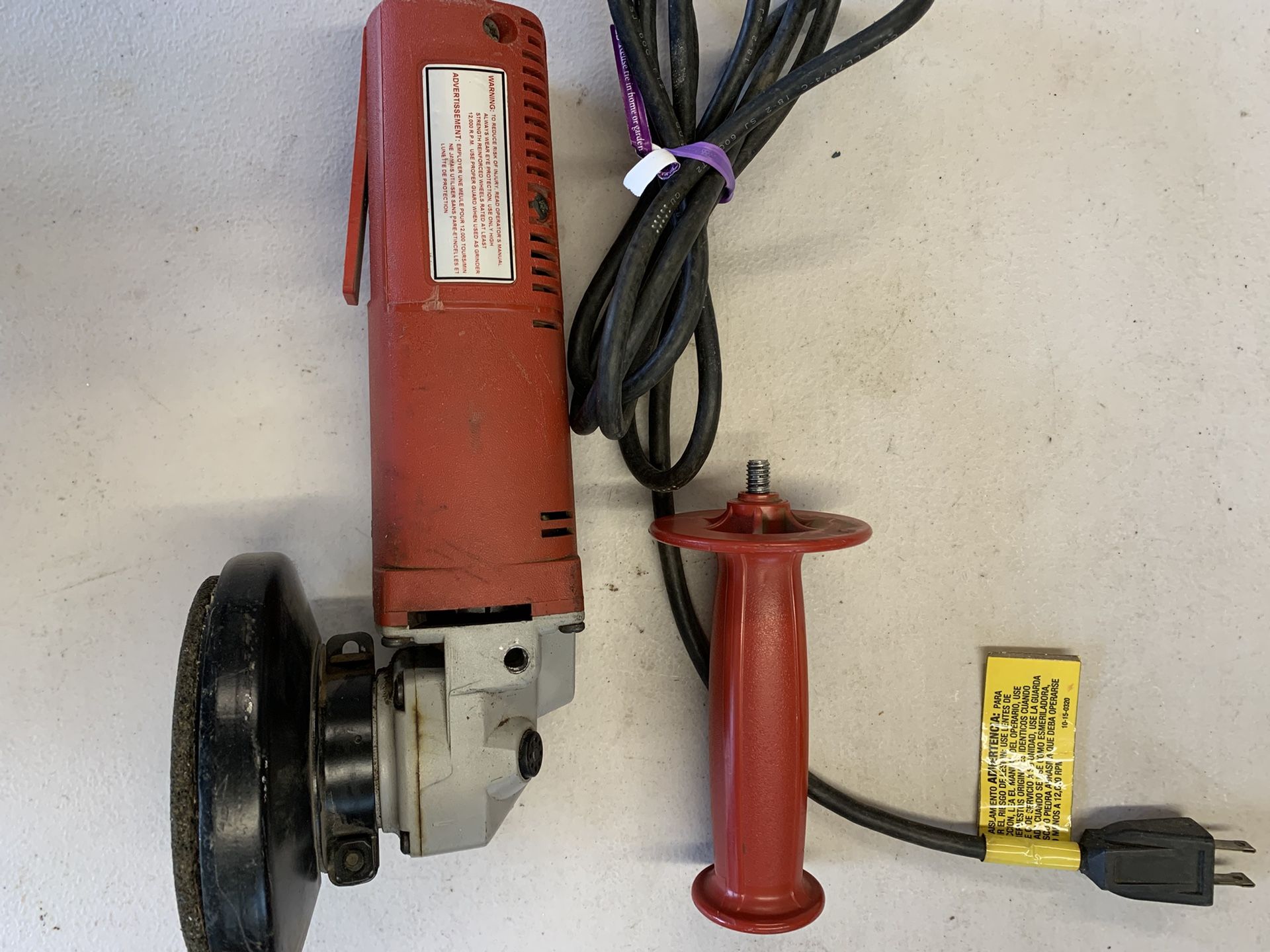 Milwaukee Grinder/Sander
