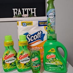 Household Bundle Scott. Gain 