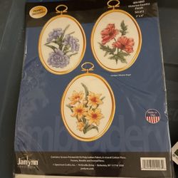 Victorian Country Florals Embroidery Grams Included