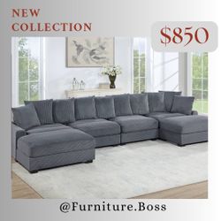 Grey Sectional Sofa