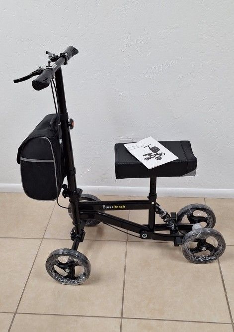 Steerable Knee Walker Deluxe Medical Scooter