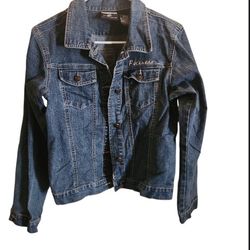 Rocawear Denim Jean Jacket Kids Sz XL 16