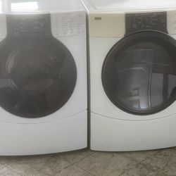 Heavy Duty Kenmore Elite Front Load Washer & Electric Dryer (High Efficiency)