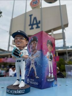 kike hernandez pitching bobblehead TRADE