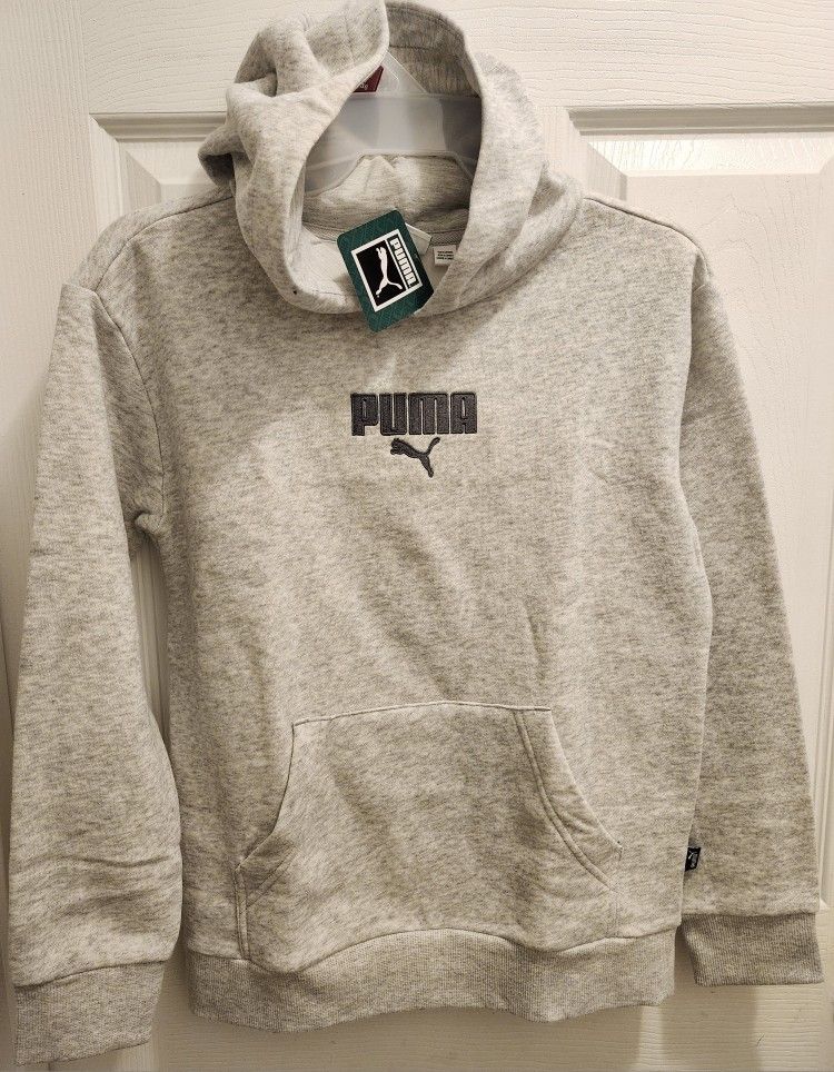 New Puma Youth Fleece Hoodie (Size M - 10/12)