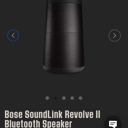 Bose Bluetooth Speaker New