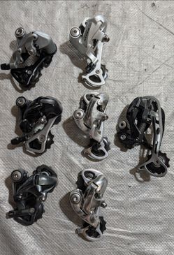 Shimano Bike Derailleurs - Total 7 - Short Medium Long Cage