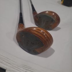 Wilson Wood Clubs. 1 And 3 Woods