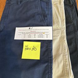 3 Pairs Of Levi’s XX Chinos $50