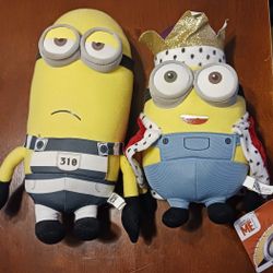 MINION PLUSHIES-$10 ea