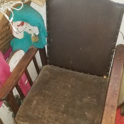 Antique Leather Chair