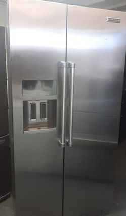 KitchenAid Side-by-Side Stainless Steel Refrigerator
