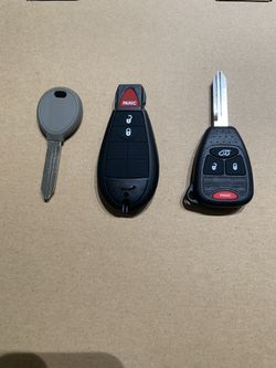 Nissan dodge jeep Chrysler car keys remote key fob smart remote
