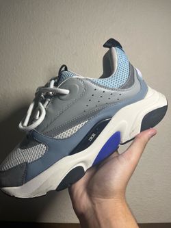 Dior B22 Men's Sneakers Size 45 Euro/Us 12 White Blue