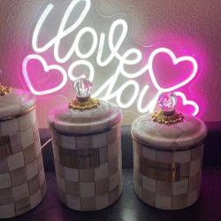 I Love You Lit Up Sign