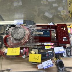 Custom Accessories 100 PSI Steel Compact Foot Pump