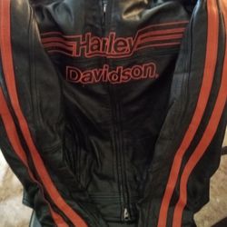 Harley-Davidson Leather Sport Jacket/Large