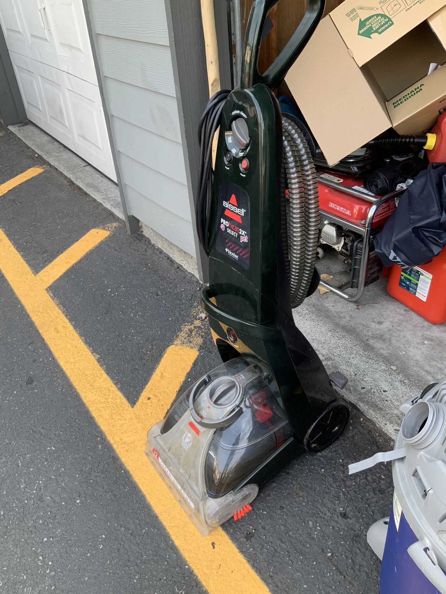 Bissell Carpet Shampooer <——-works and yes, It’s still available!
