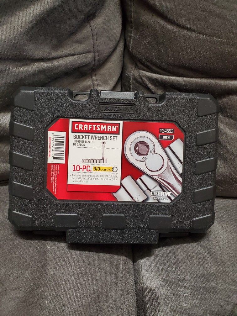 Craftsman Socket Wrench Set 10 PC