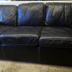 Black Couch Furniture Set
