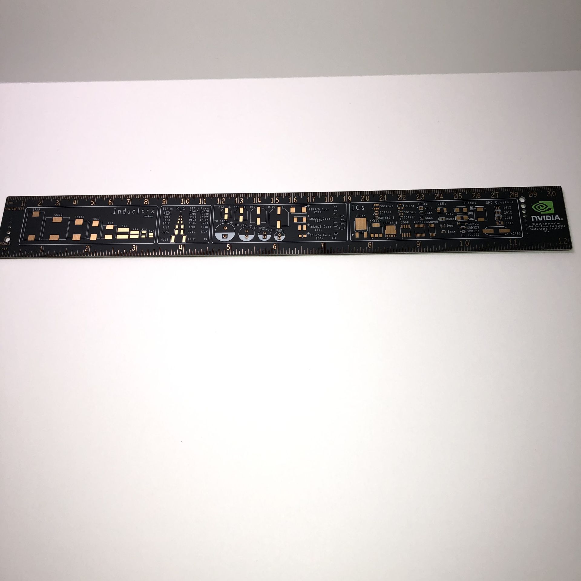 Genuine Nvidia PCB Ruler 12"
