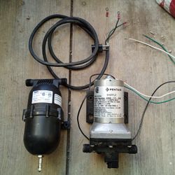 RV Fresh Water Pump (115V) And Accumulator 