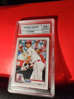 2020 Bowman Shohei Ohtani Early card #26 MGS 10 GEM MINT