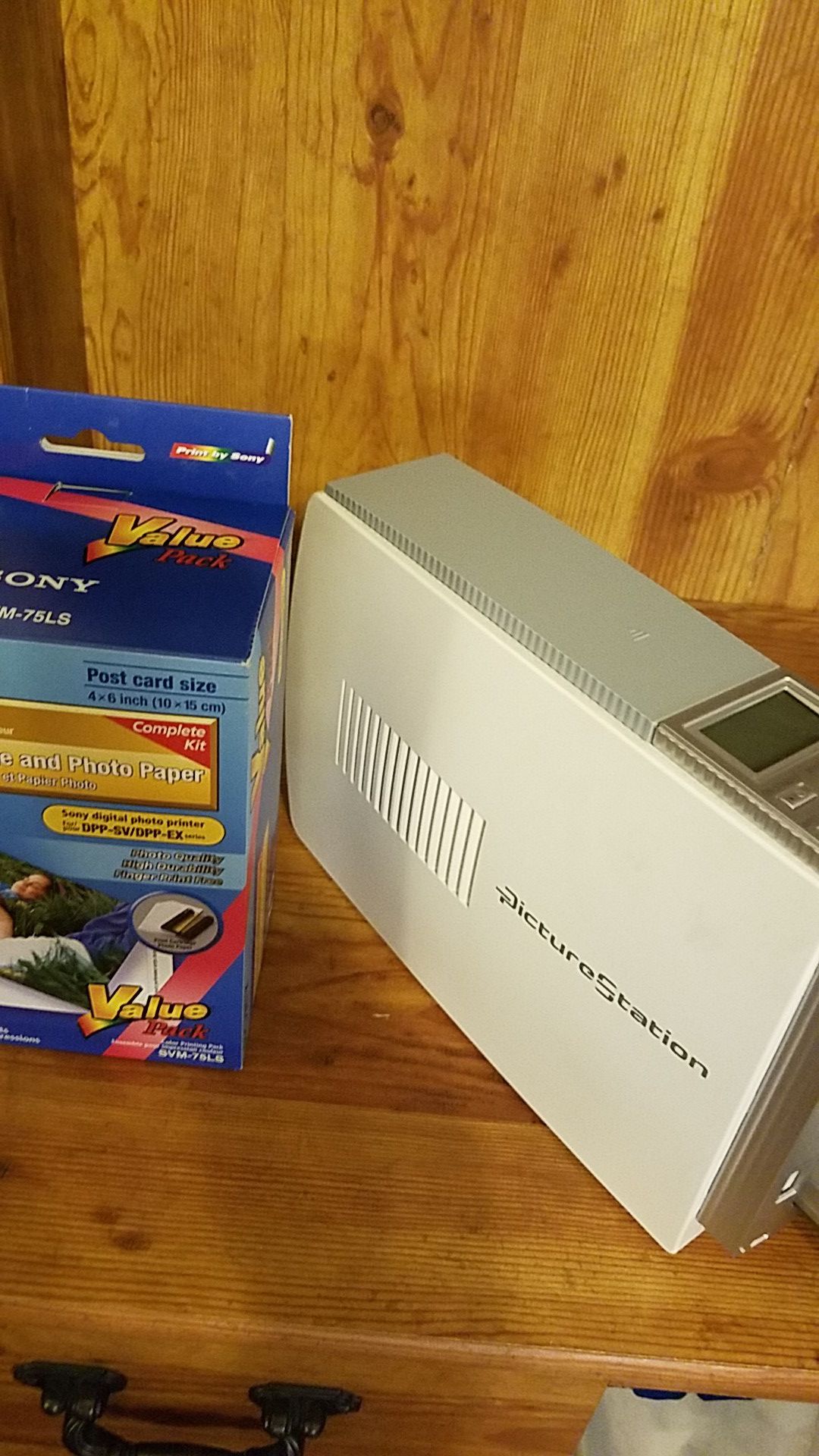 Sony Picture Station digital photo printer