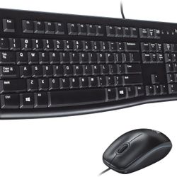 Logitech MK120 Wired Keyboard and Mouse Combo