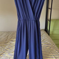 OOTD XS Blue Jumpsuit.