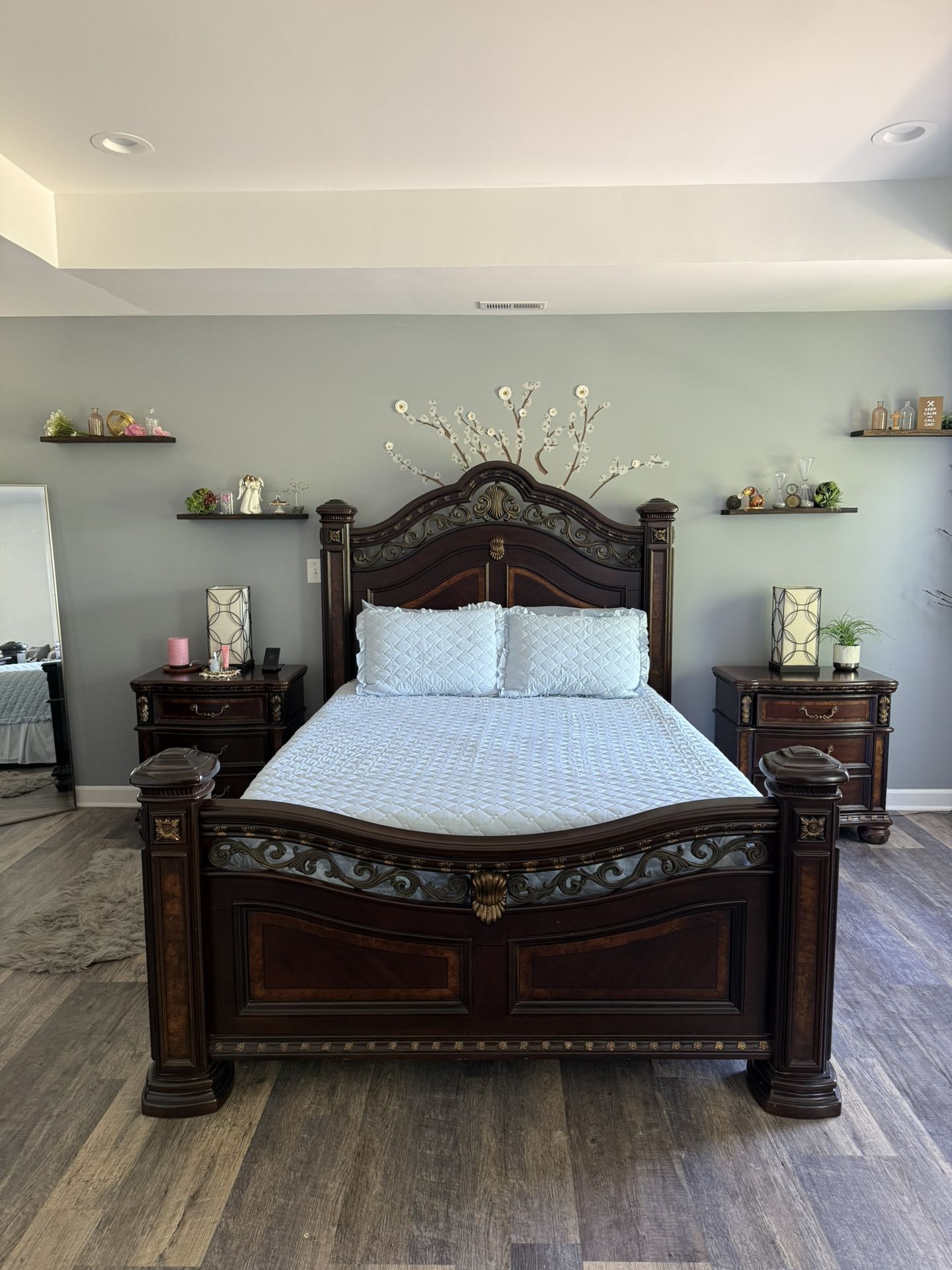 Queen Bedroom Set- Mattress Not Included