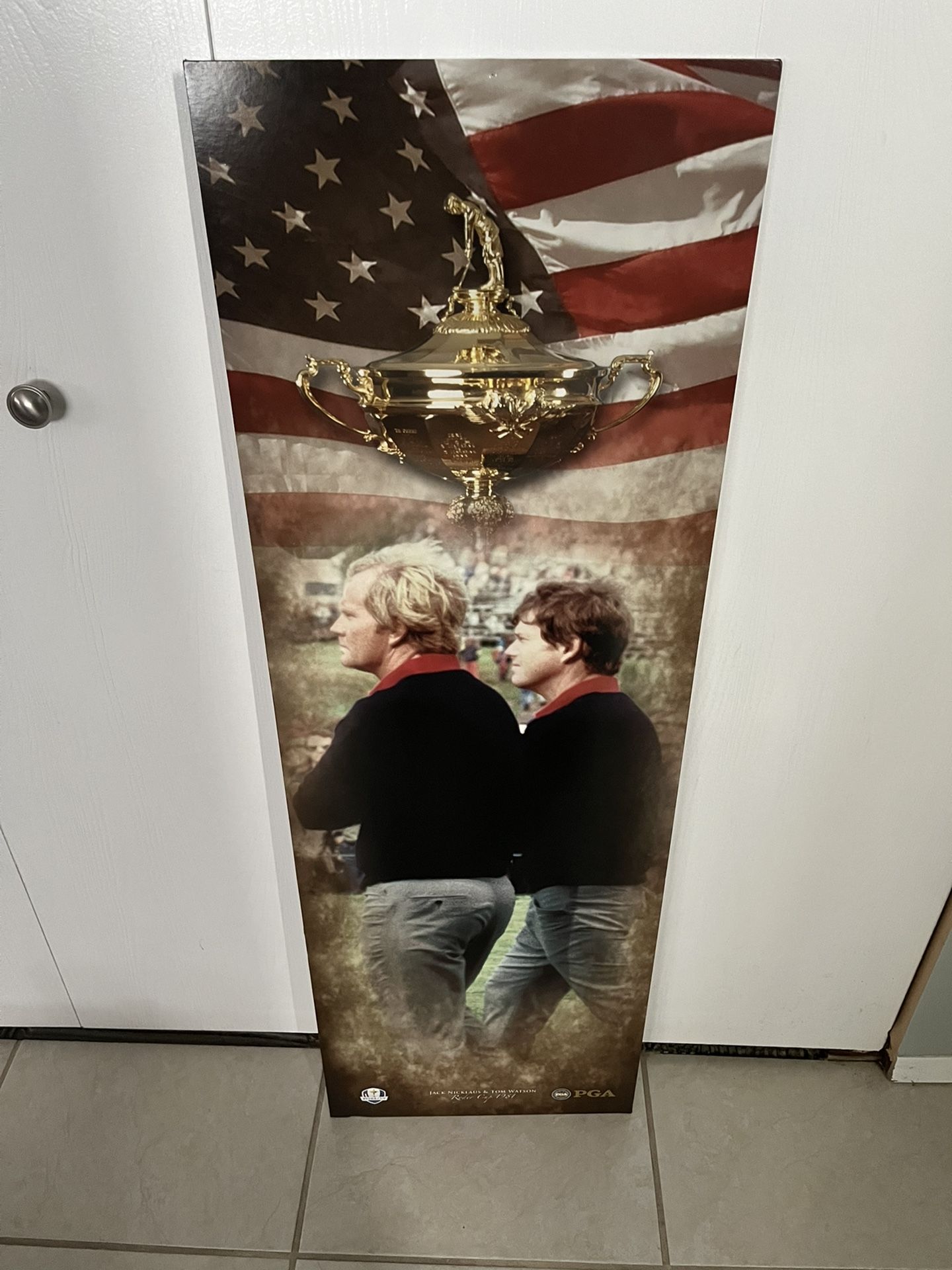 PGA Tour Ryder Cup Golf Sign