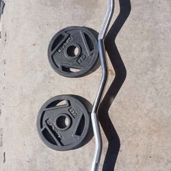 Weights Metal 2.10 Lb & Ez Bar