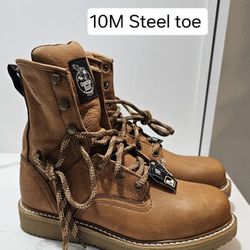 Georgia Steel Toe Work Boots Size 10
