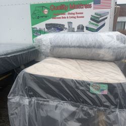 Colchones Quality Twin Full Queen King Nuevos Enroyados 