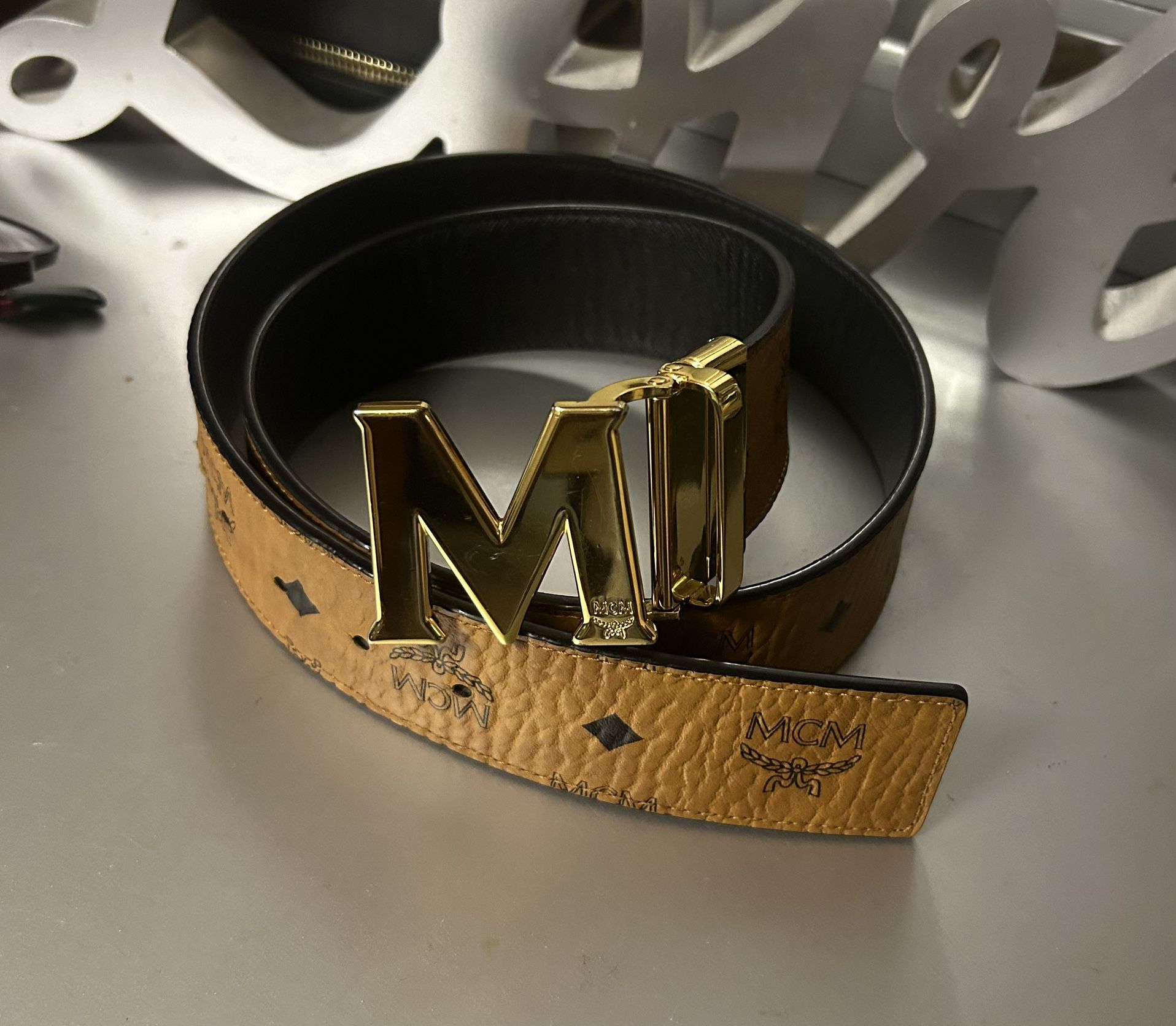 MCM designer Belt.. official Mcm Belt 34-36