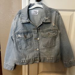 Jeans Jacket . Girl’s .Size 8