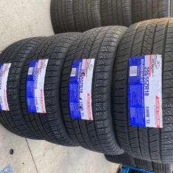 255/55R18 Roverstar Atlander H/T Set of New Tires