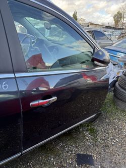 Passenger Front Door 2013 Buick Enclave Black 