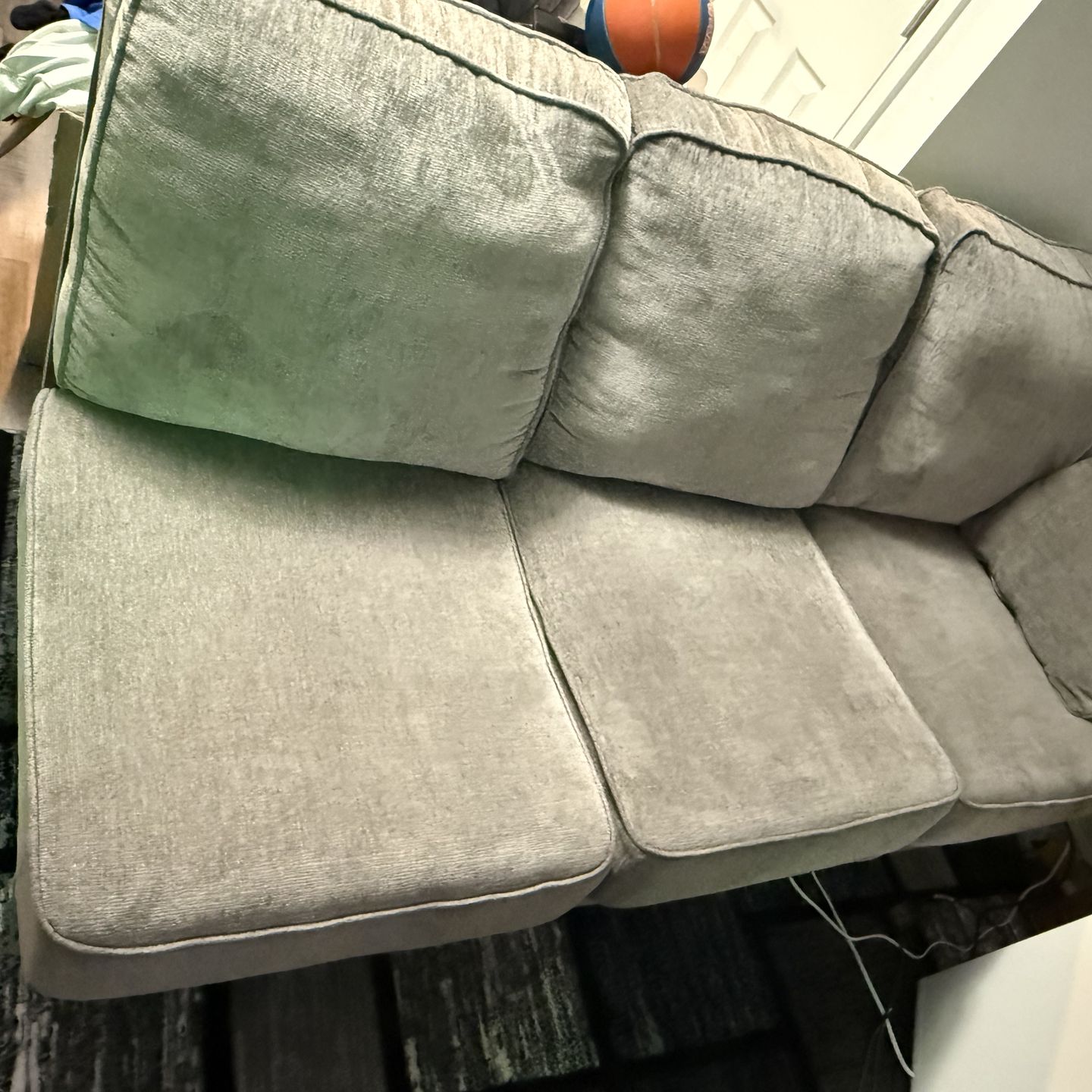 Grey sectionals couch