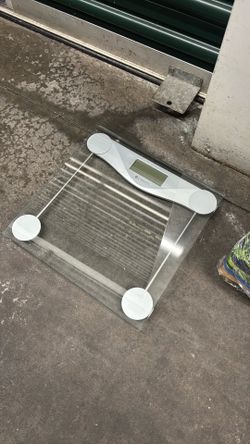 Glass digital scale
