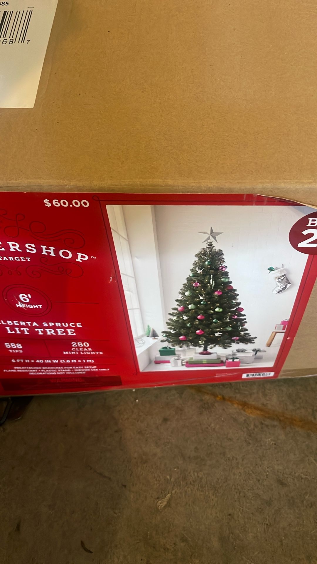 Early Christmas tree