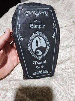 Loungefly Jack And Sally Clutch Purse