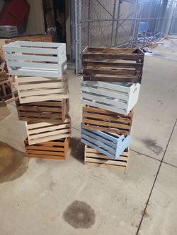 Wooden crate