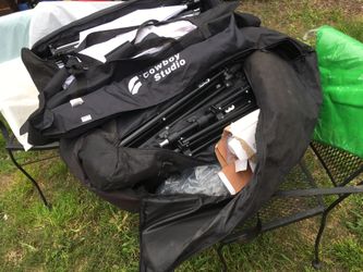 Photography studio gear.