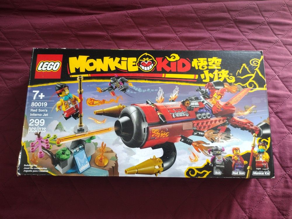 Lego Monkie Kid Red Son's Inferno Jet 80019