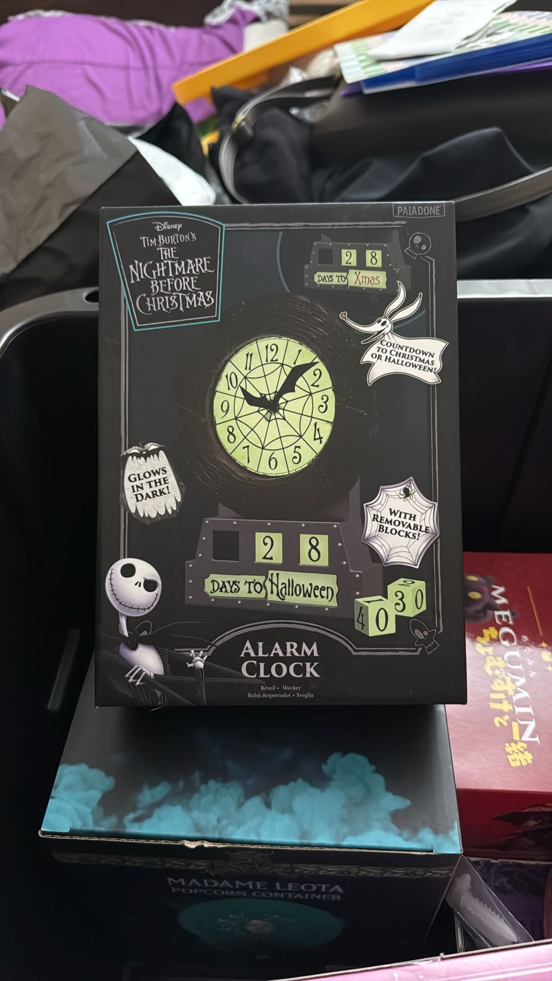 Nightmare before Christmas alarm clock